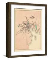 1881, Blue Hill Village, Maine, United States-null-Framed Premium Giclee Print