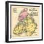 1881, Brooksville and Castine, Maine, United States-null-Framed Giclee Print