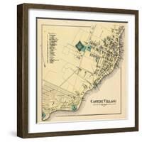 1881, Castine Village, Maine, United States-null-Framed Premium Giclee Print