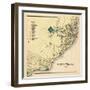 1881, Castine Village, Maine, United States-null-Framed Premium Giclee Print