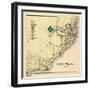 1881, Castine Village, Maine, United States-null-Framed Premium Giclee Print