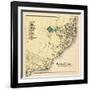 1881, Castine Village, Maine, United States-null-Framed Giclee Print