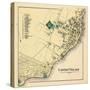 1881, Castine Village, Maine, United States-null-Stretched Canvas