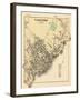 1881, Eastport Village, Maine, United States-null-Framed Giclee Print