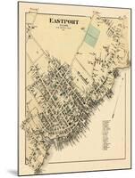 1881, Eastport Village, Maine, United States-null-Mounted Giclee Print