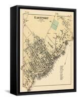 1881, Eastport Village, Maine, United States-null-Framed Stretched Canvas