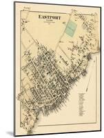 1881, Eastport Village, Maine, United States-null-Mounted Giclee Print