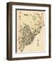 1881, Eastport Village, Maine, United States-null-Framed Giclee Print