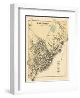 1881, Eastport Village, Maine, United States-null-Framed Giclee Print