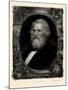 1881, Henry Wadsworth Longfellow Portrait-null-Mounted Giclee Print