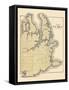 1881, Lubec Lot Plan, Maine, United States-null-Framed Stretched Canvas