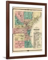 1881, Milwaukee City, Wisconsin, United States-null-Framed Giclee Print