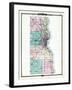 1881, Milwaukee County, Wisconsin, United States-null-Framed Giclee Print