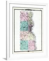 1881, Milwaukee County, Wisconsin, United States-null-Framed Giclee Print