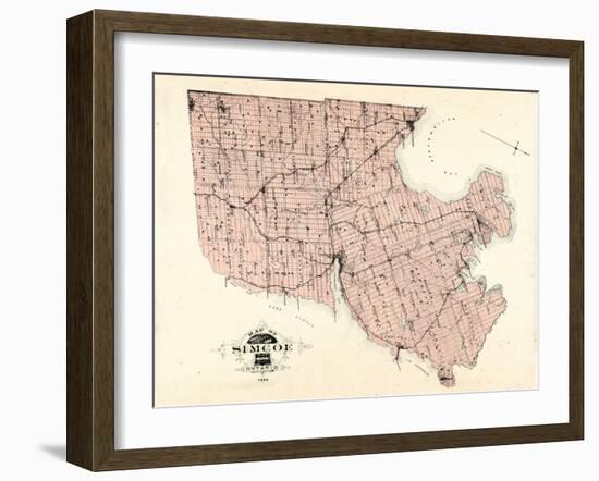 1881, Simcoe, Canada-null-Framed Giclee Print