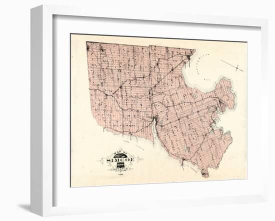 1881, Simcoe, Canada-null-Framed Giclee Print