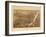1881, Troy 1881 Bird's Eye View 23x39, New York, United States-null-Framed Giclee Print
