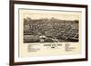 1882, Canon City Bird's Eye View, Colorado, United States-null-Framed Giclee Print