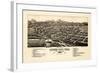 1882, Canon City Bird's Eye View, Colorado, United States-null-Framed Giclee Print