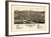 1882, Canon City Bird's Eye View, Colorado, United States-null-Framed Giclee Print