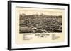 1882, Canon City Bird's Eye View, Colorado, United States-null-Framed Giclee Print