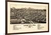 1882, Canon City Bird's Eye View, Colorado, United States-null-Framed Giclee Print