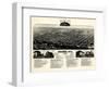 1882, Cheyenne 1882 Bird's Eye View, Wyoming, United States-null-Framed Giclee Print