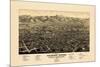 1882, Colorado Springs 1882c Bird's Eye View, Colorado, United States-null-Mounted Giclee Print