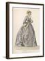 1882 Depiction of 1840s Fashions-F. Lix-Framed Art Print