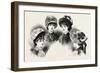 1882 Fashionable Hats, Fashion-null-Framed Giclee Print