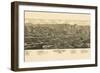 1882, Golden Bird's Eye View, Colorado, United States-null-Framed Giclee Print