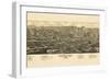 1882, Golden Bird's Eye View, Colorado, United States-null-Framed Giclee Print