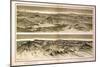 1882, Grand Canyon - Sheet X - Views from Mt. Trumbull and Mt. Emma, Arizona, United States-null-Mounted Giclee Print