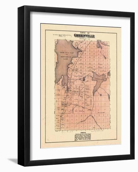 1882, Greenville Town, Maine, United States-null-Framed Premium Giclee Print