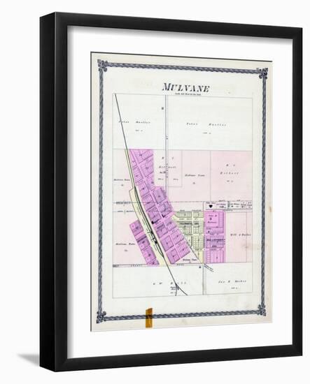 1882, Mulvane, Kansas, United States-null-Framed Giclee Print