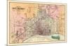 1883, Detroit City, Michigan, United States-null-Mounted Giclee Print