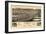 1883, Livingston Bird's Eye View, Montana, United States-null-Framed Giclee Print