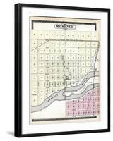 1883, Momence, Illinois, United States-null-Framed Giclee Print