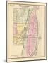 1883, Monguagon Township, Trenton, Detroit River, Hickory Isle, Sibleys Station, Michig-null-Mounted Giclee Print