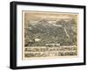 1883, Nashua Bird's Eye View, New Hampshire, United States-null-Framed Giclee Print