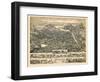 1883, Nashua Bird's Eye View, New Hampshire, United States-null-Framed Giclee Print