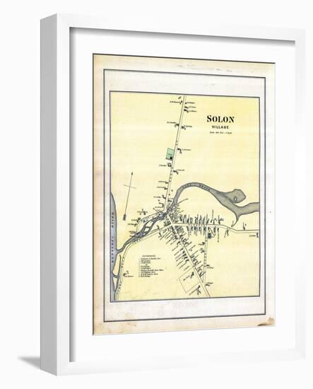 1883, Solon Village, Maine, United States-null-Framed Giclee Print