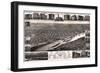 1883, St. Paul 1883 Bird's Eye View, Minnesota, United States-null-Framed Giclee Print