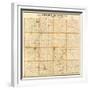 1883, Story County Wall Map, Iowa, United States-null-Framed Giclee Print