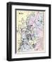 1884, Auburn City, Lewiston City, Maine, United States-null-Framed Premium Giclee Print