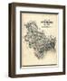 1884, Cumberland County Map, Maine, United States-null-Framed Giclee Print