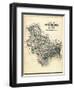 1884, Cumberland County Map, Maine, United States-null-Framed Giclee Print