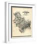 1884, Cumberland County Map, Maine, United States-null-Framed Giclee Print