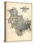 1884, Cumberland County Map, Maine, United States-null-Stretched Canvas