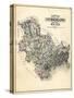 1884, Cumberland County Map, Maine, United States-null-Stretched Canvas